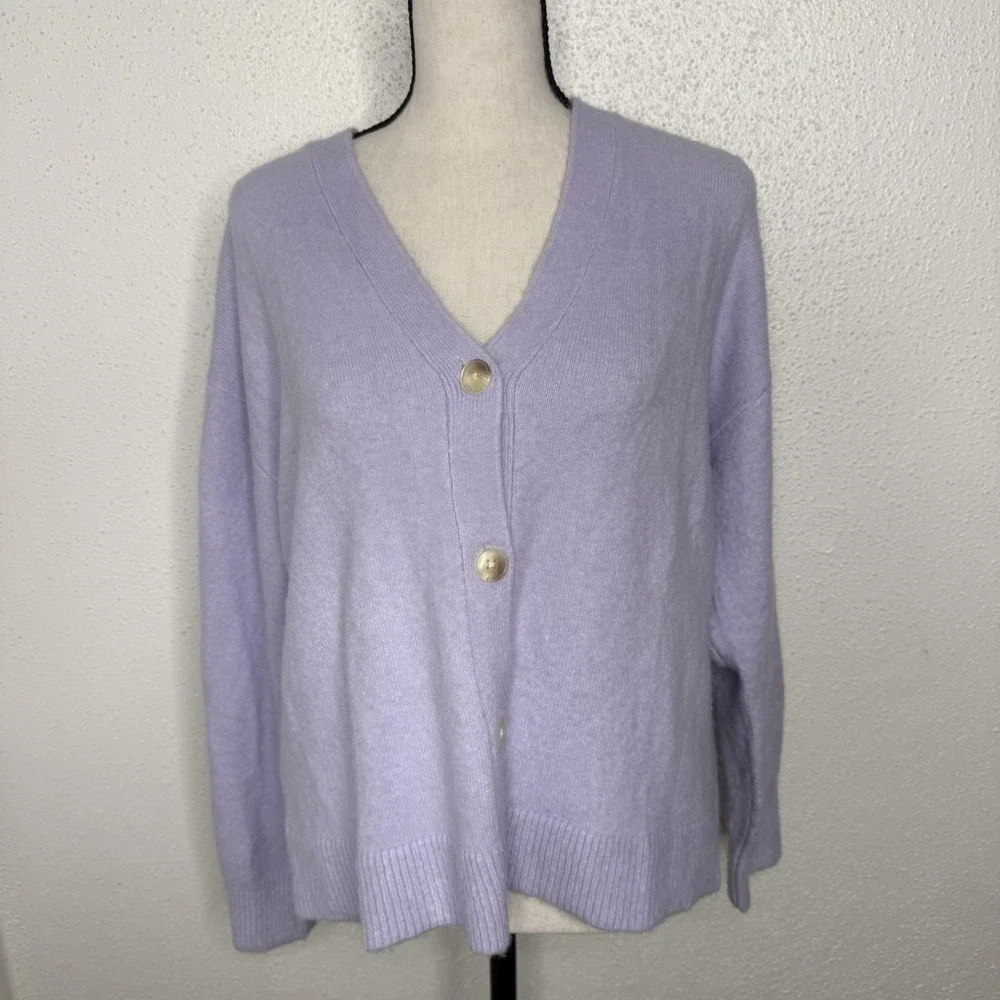 Women's Lilac/Light Purple Soft Loft Sweater Fall/Winter Classic Size Small